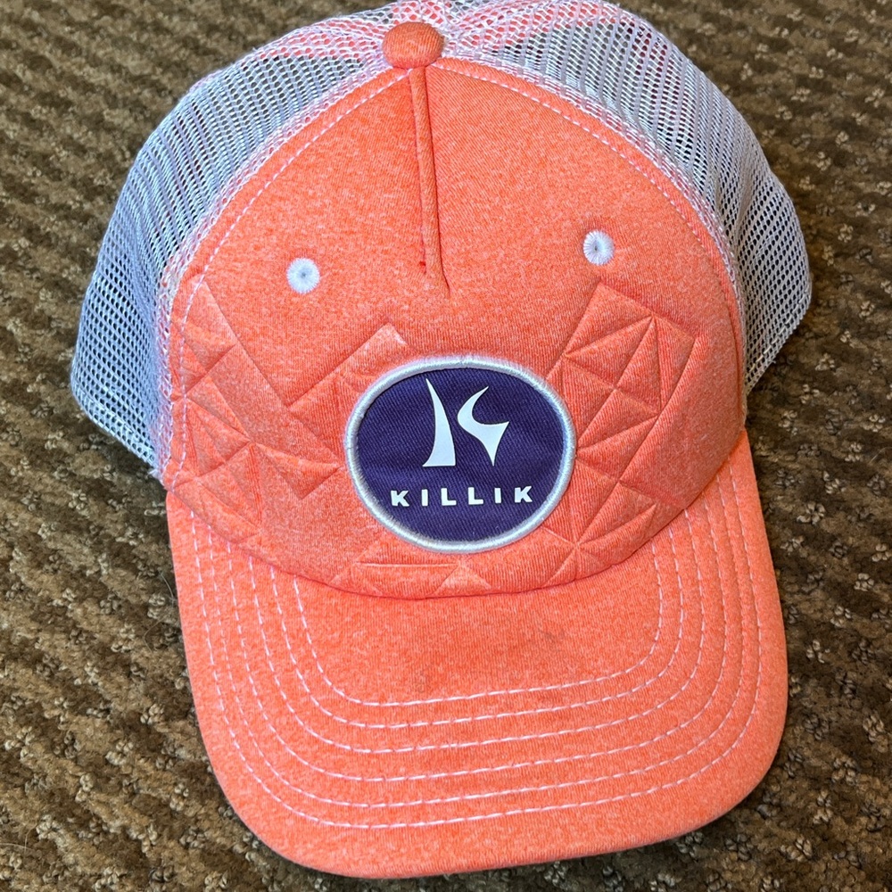 🧡Killik Ladies Fit trucker hat. Adjustable. Women’s. OSFM. EUC🧡